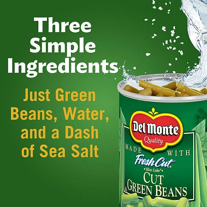 Del Monte Cut Green Beans, 14.5 oz., 8 pk. 4