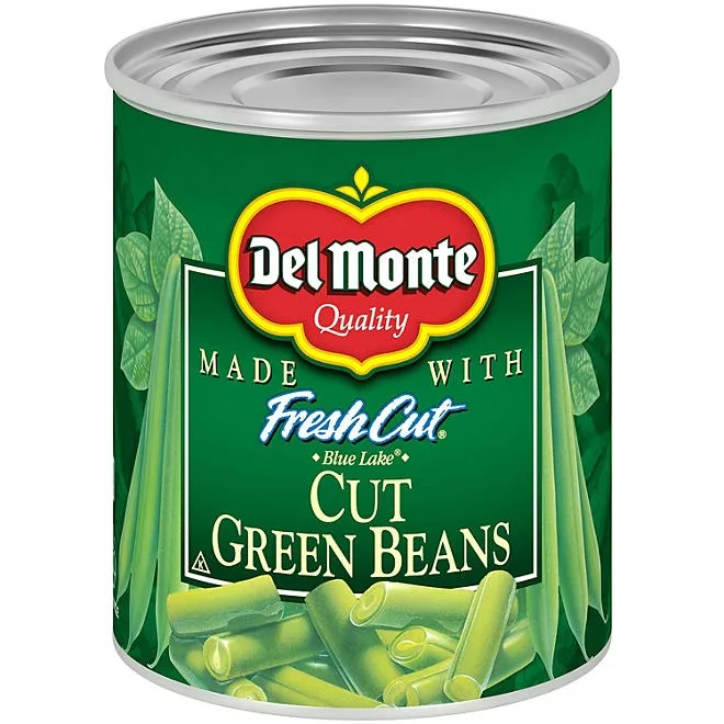 Del Monte Fancy Cut Green Beans, 101 oz. 2