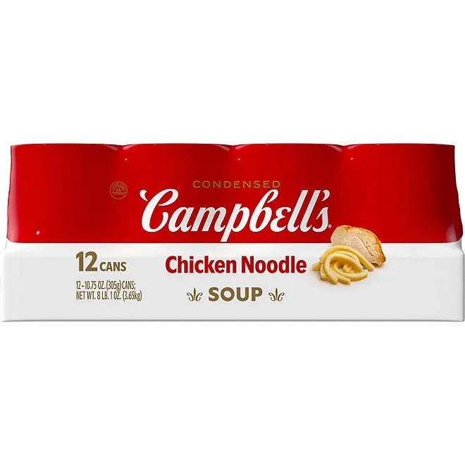 Campbell's Condensed Chicken Noodle Soup 10.75 oz., 12 ct. 2