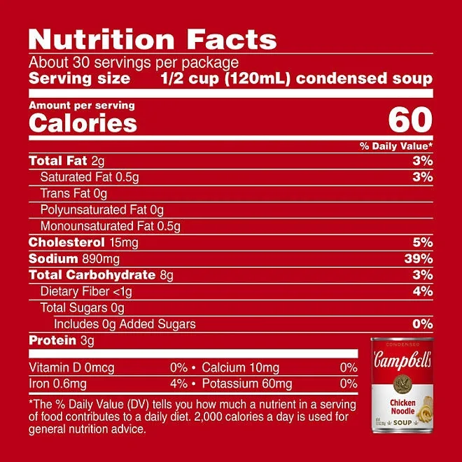 Campbell's Condensed Chicken Noodle Soup 10.75 oz., 12 ct. 3