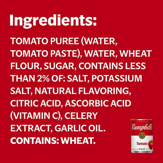 Campbell's Condensed Tomato Soup 10.75 oz., 12 ct. 4