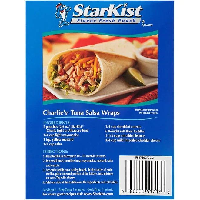 StarKist Chunk Light Tuna in Water, 2.6 oz., 10 pk. 4