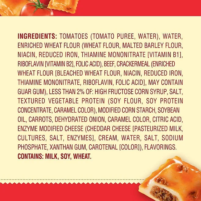 Chef Boyardee Beef Ravioli 15 oz., 12 pk. 4
