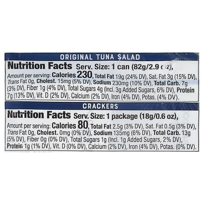 Bumble Bee Tuna Salad Snack On The Run Kit, 3.5 oz., 9 pk. 3