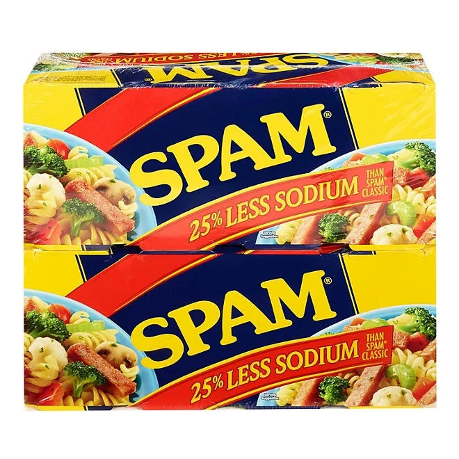 SPAM Less Sodium,12 oz., 8 pk. 2