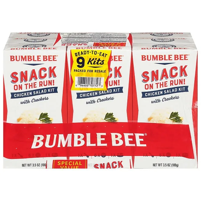 Bumble Bee Snack On The Run Chicken Salad Kits, 3.5 oz., 9 pk. 2