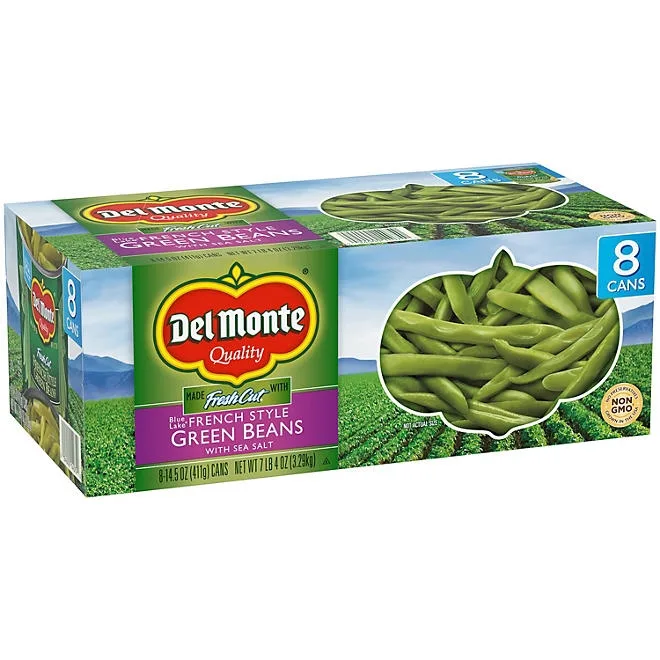 Del Monte Fresh Cut Blue Lake French Style Green Beans, 14 oz., 8 pk. 5