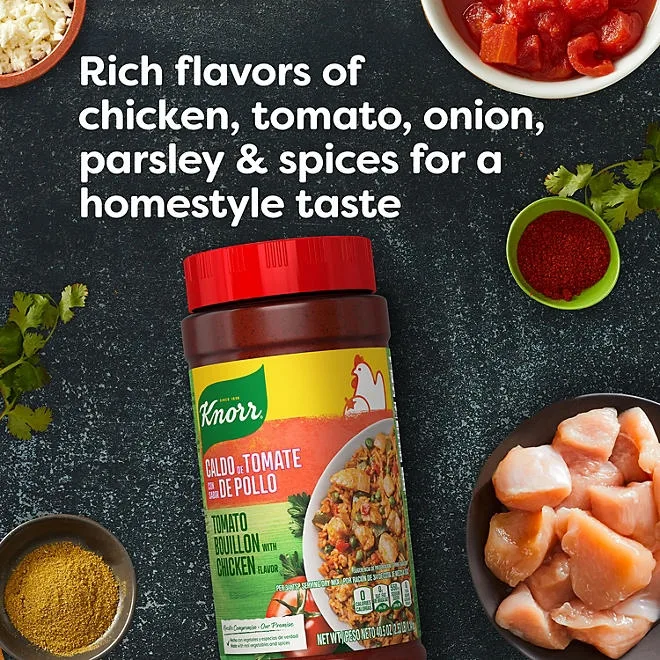 Knorr Granulated Tomato Chicken Bouillon, 40.5 oz. 4