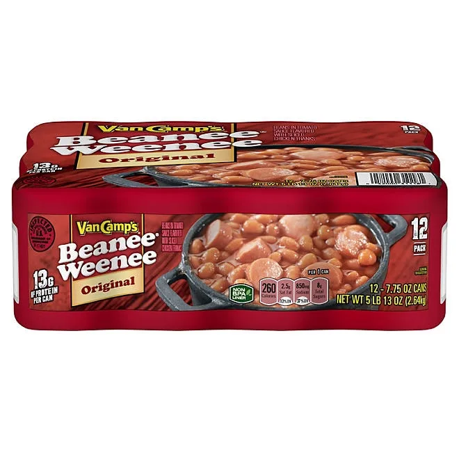 Van Camp's Beanee Weenee 7.75 oz., 12 pk. 2