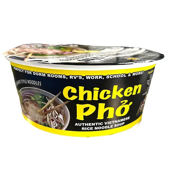 PhoLicious Authentic Pho Vietnamese Rice Noodle Soup, Variety Pack 4 pk. 5
