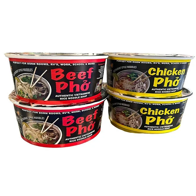 PhoLicious Authentic Pho Vietnamese Rice Noodle Soup, Variety Pack 4 pk. 3