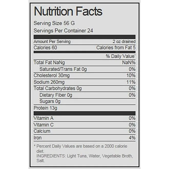 StarKist Chunk Light Tuna in Water 66.5 oz. 3