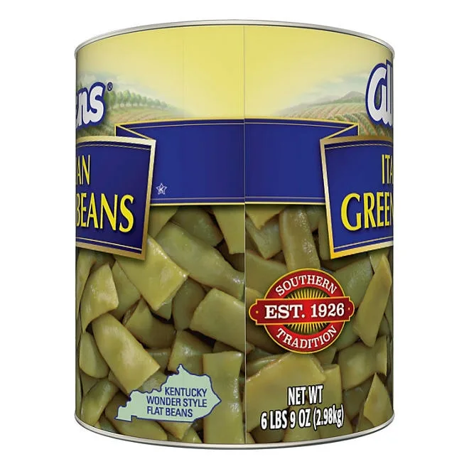 Allens Italian Style Green Beans, 28 oz., 6 pk. 5
