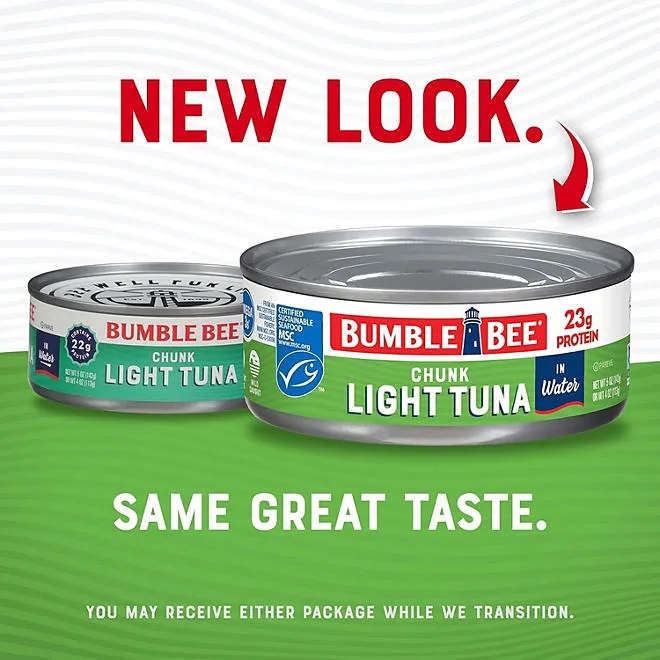 Bumble Bee Chunk Light Tuna in Water 5 oz., 12 ct. 5