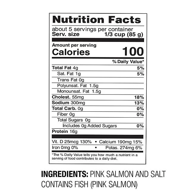 Rubinstein's Fancy Wild Alaska Pink Salmon 14.75 oz., 4 pk. 4
