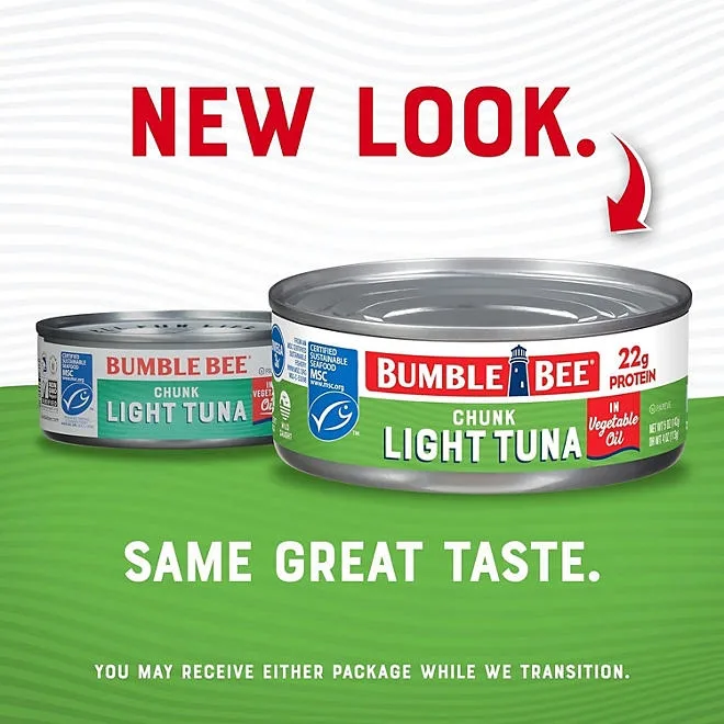Bumble Bee Chunk Light Tuna in Oil 5 oz., 10 ct. 4