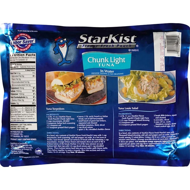StarKist Chunk Light Tuna in Water, 43 oz. 3
