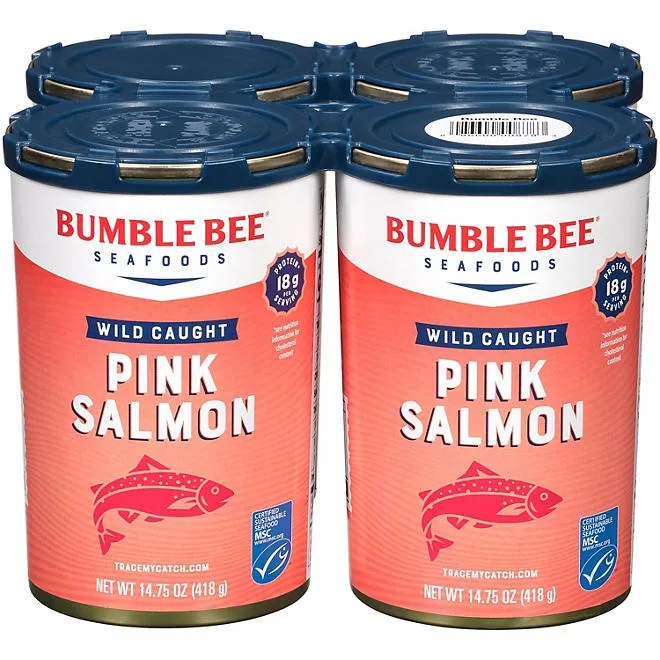Bumble Bee Pink Salmon 14.75 oz., 4 pk. 2