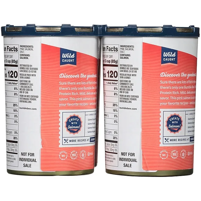 Bumble Bee Pink Salmon 14.75 oz., 4 pk. 5