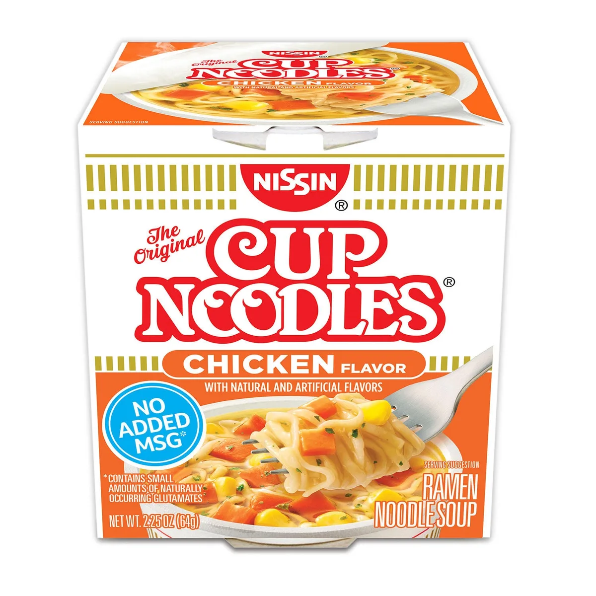 Nissin Cup Noodles, Chicken Flavor 2.25 oz., 12 pk.