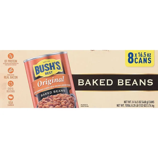 Bush's Original Baked Beans, 16.5 oz, 8 ct. 5