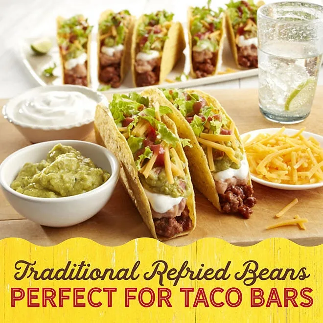Old El Paso Traditional Refried Beans 16 oz., 6 pk. 3