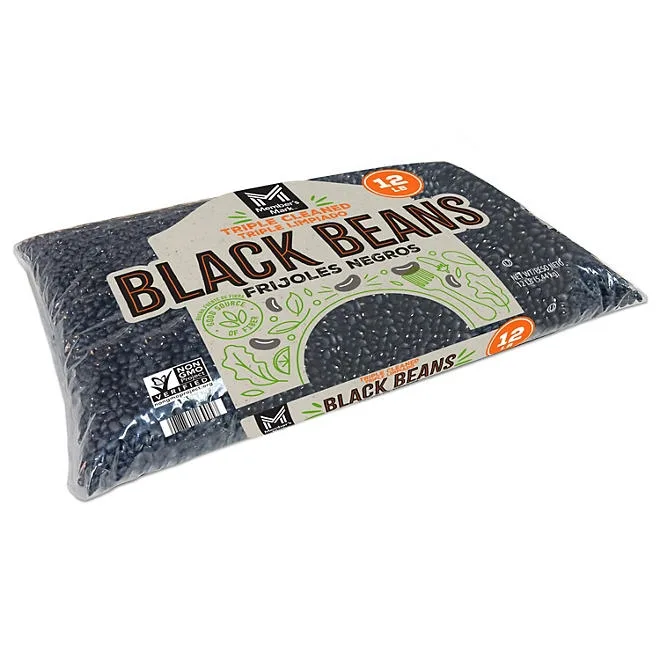 Member's Mark Black Beans 12 lbs. 3