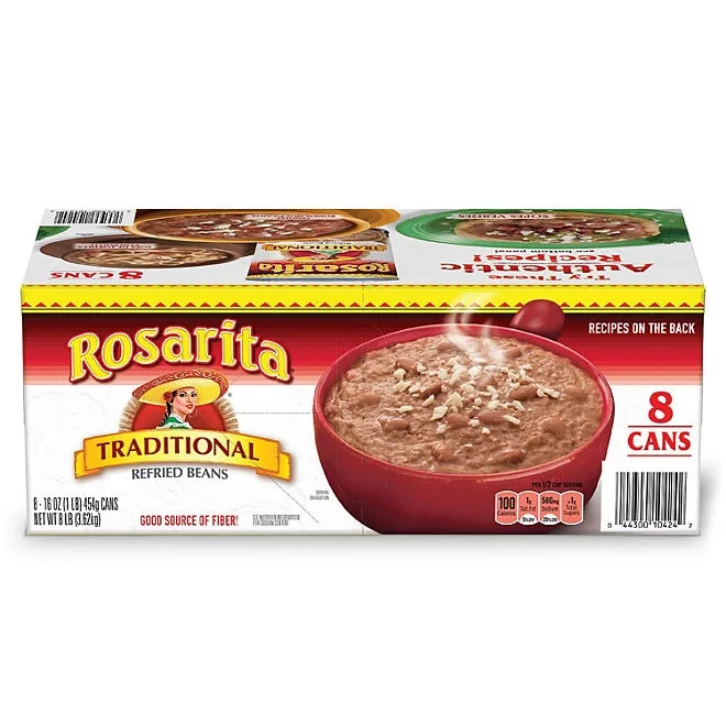 Rosarita Traditional Refried Beans, 8 pk. 2