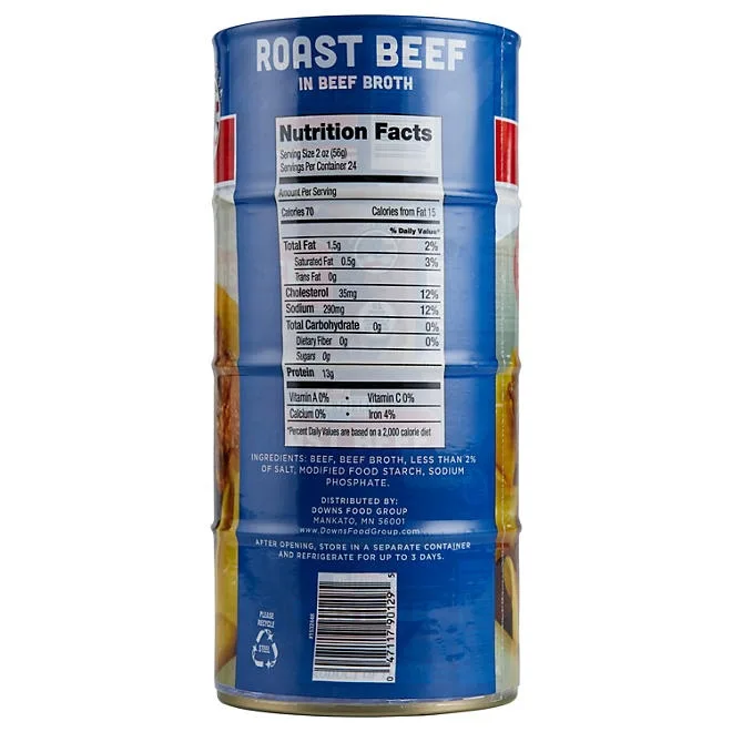 Butterfield Farms Roast Beef in Beef Broth 12 oz., 4 pk. 3