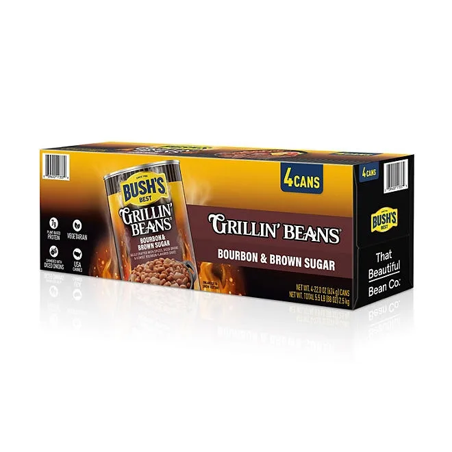 Bush's Bourbon and Brown Sugar Grillin' Beans 22 oz., 4 pk. 5