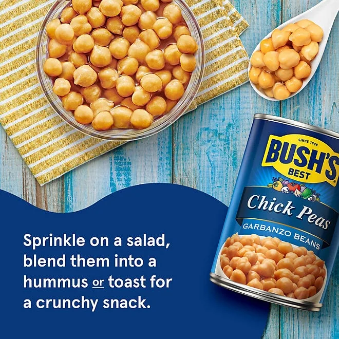 Bush's Best Fancy Garbanzo Beans 16 oz., 6 pk. 5