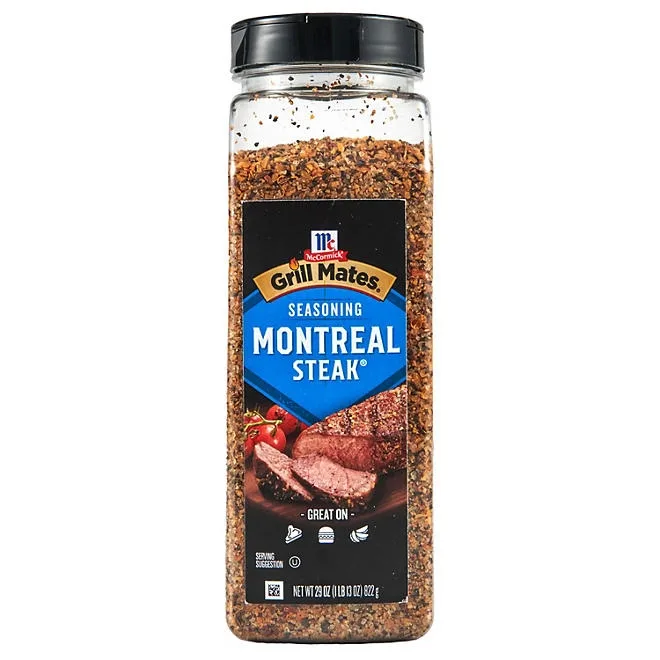 McCormick Grill Mates Montreal Steak Seasoning, 29 oz. 2