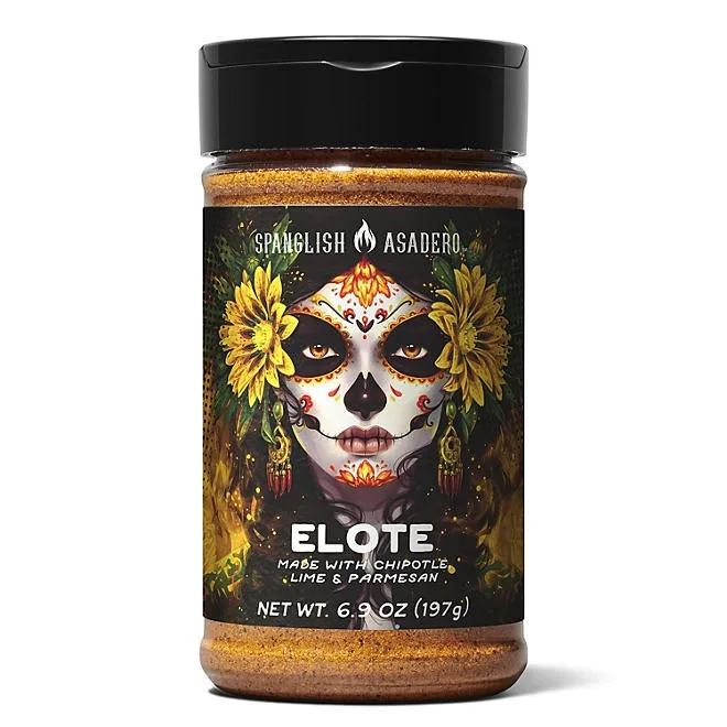 Spanglish Asadero Elote Seasoning, 6.9 oz. 2