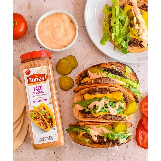 Tone's Taco Seasoning, 23 oz. 5