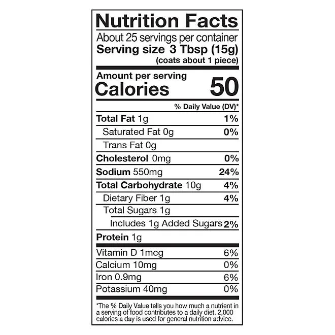 Kinder's Crispy Panko Blend, Italian Herb with Garlic and Sea Salt, 13 oz. 3