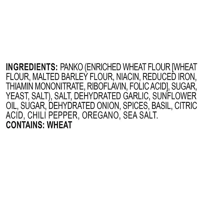 Kinder's Crispy Panko Blend, Italian Herb with Garlic and Sea Salt, 13 oz. 4