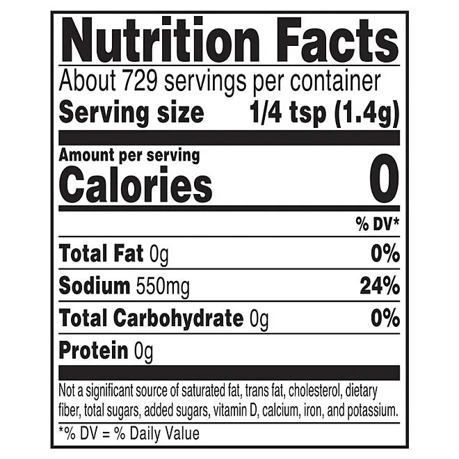 Member's Mark Sea Salt, 36 oz. 3