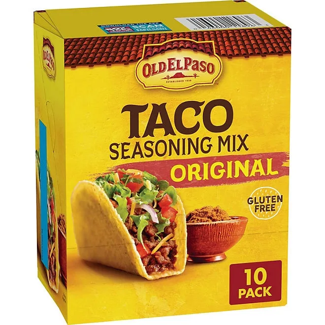 Old El Paso Original Taco Seasoning 1 oz., 10 pk. 2