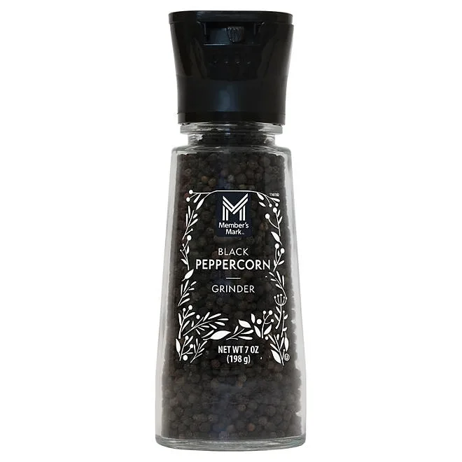 Member's Mark Black Pepper Grinder, 7 oz. 2