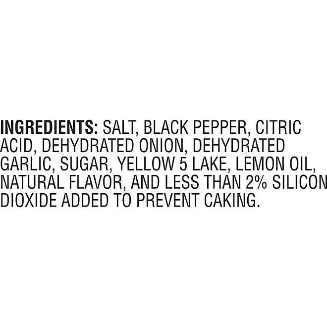 Tone's Lemon Pepper Seasoning, 28 oz. 4