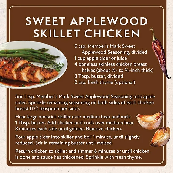 Member’s Mark Sweet Applewood Seasoning Blend, 9.7 oz. 5