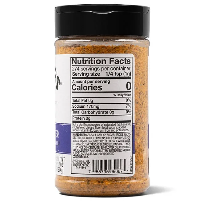 Kinder's Cowboy Butter Seasoning 9.7 oz. 3