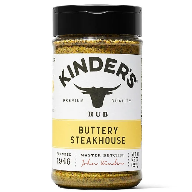 Kinder's Buttery Steakhouse Seasoning 9.5 oz. 2