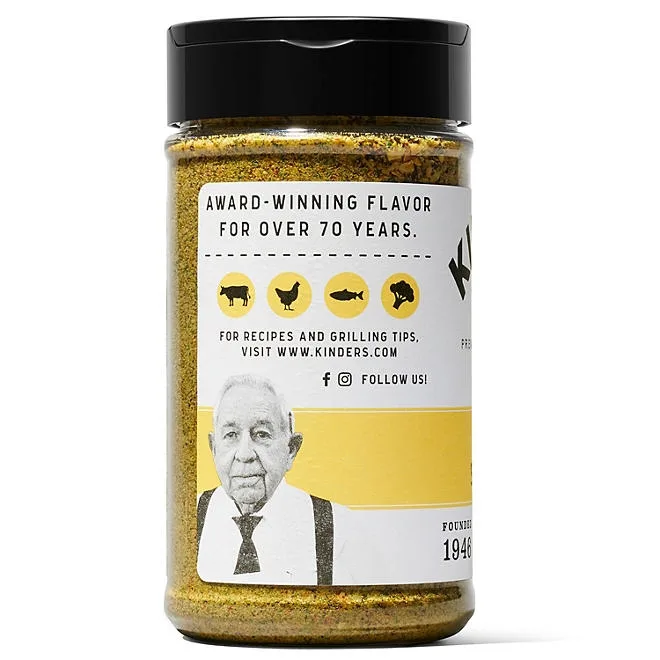 Kinder's Buttery Steakhouse Seasoning 9.5 oz. 4
