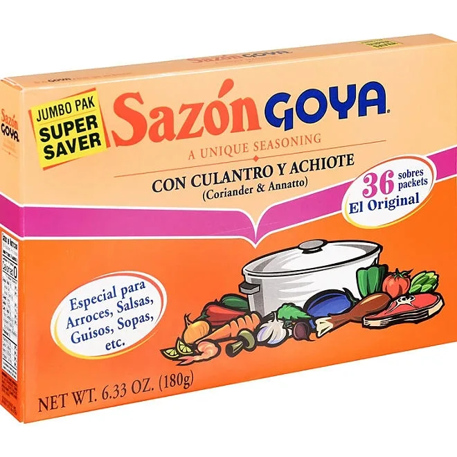Goya Sazon 6.3 oz., 36 ct. 3