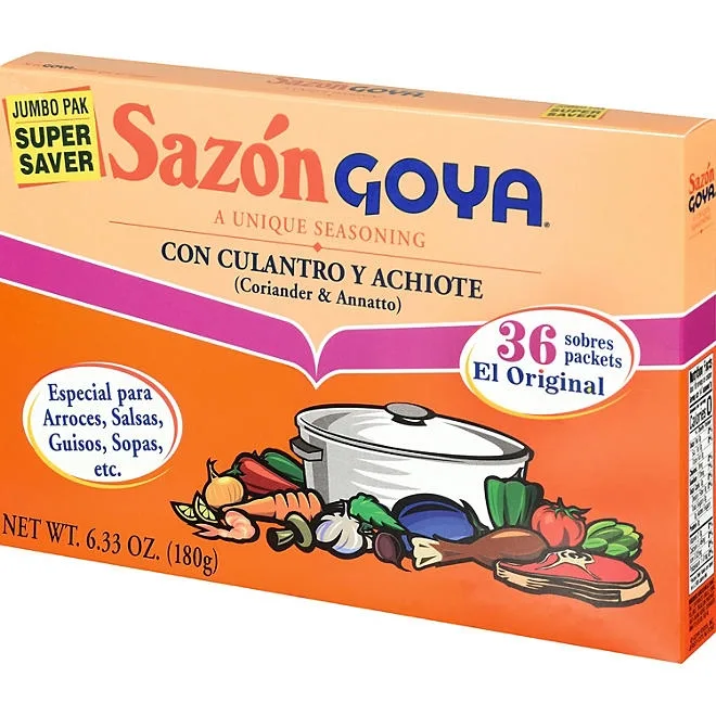Goya Sazon 6.3 oz., 36 ct. 4