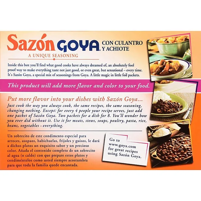 Goya Sazon 6.3 oz., 36 ct. 5