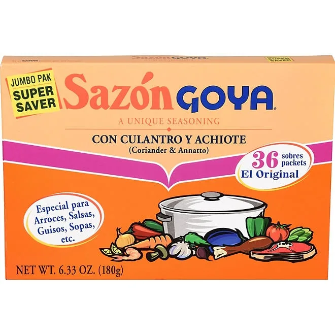Goya Sazon 6.3 oz., 36 ct. 2