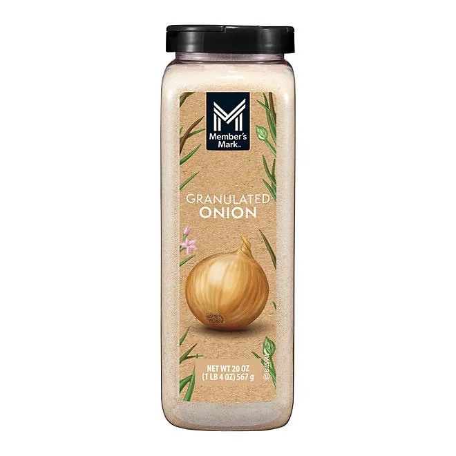 Member's Mark Granulated Onion, 20 oz. 2
