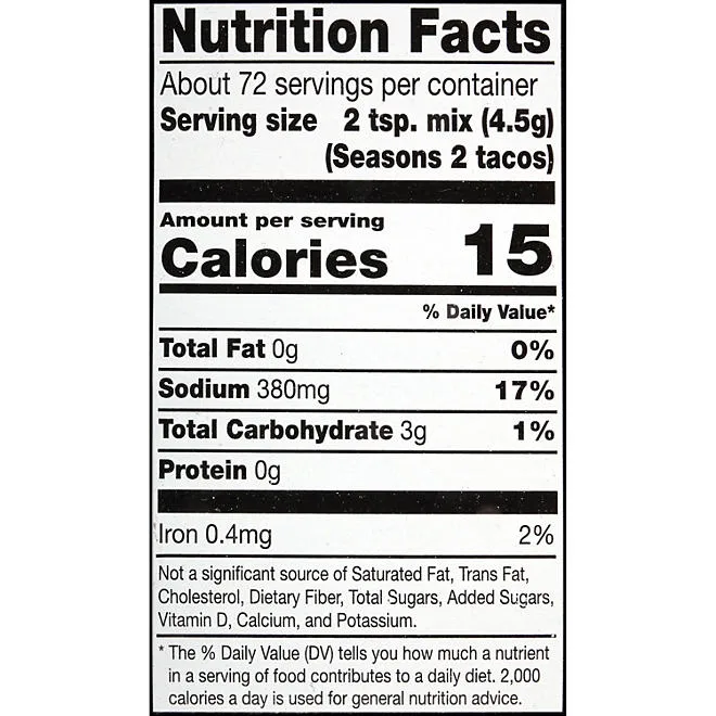 McCormick Original Taco Seasoning Mix, 1 oz., 12 pk. 3